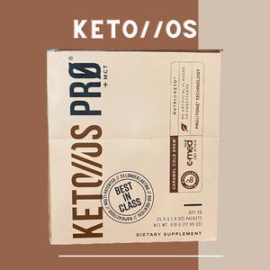 Pruvit Keto // OS Pro +MCT Caramel Cold Brew